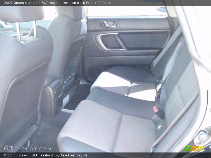 Obsidian Black Pearl / Off Black 2005 Subaru Outback 2.5XT Wagon