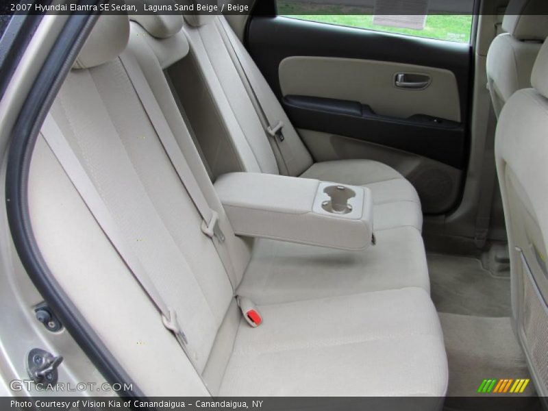 Laguna Sand Beige / Beige 2007 Hyundai Elantra SE Sedan