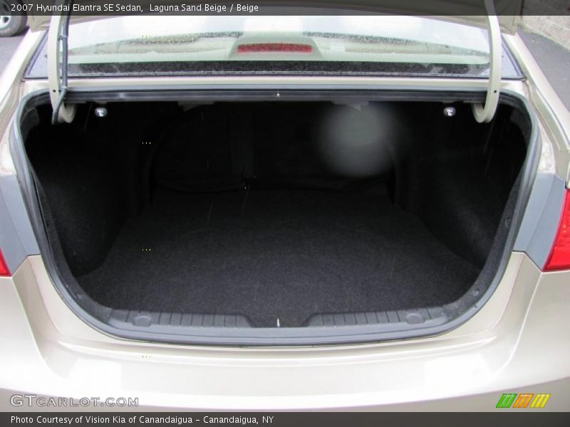 Laguna Sand Beige / Beige 2007 Hyundai Elantra SE Sedan
