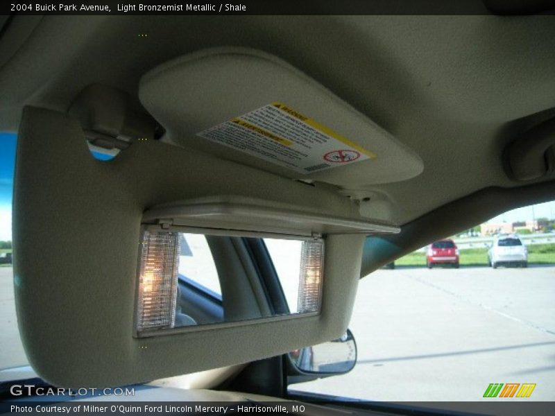 Light Bronzemist Metallic / Shale 2004 Buick Park Avenue
