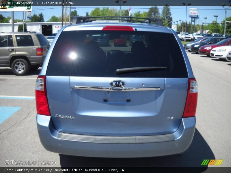 Glacier Blue / Gray 2007 Kia Sedona EX