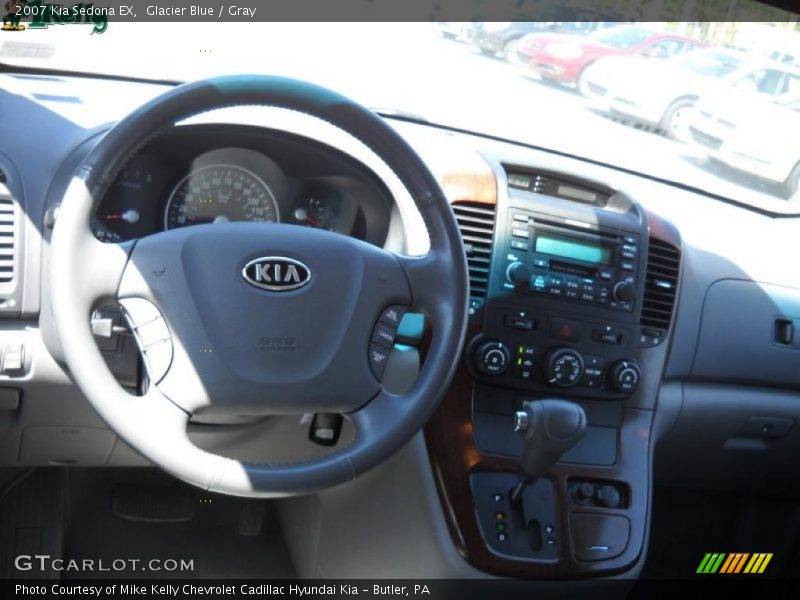 Glacier Blue / Gray 2007 Kia Sedona EX