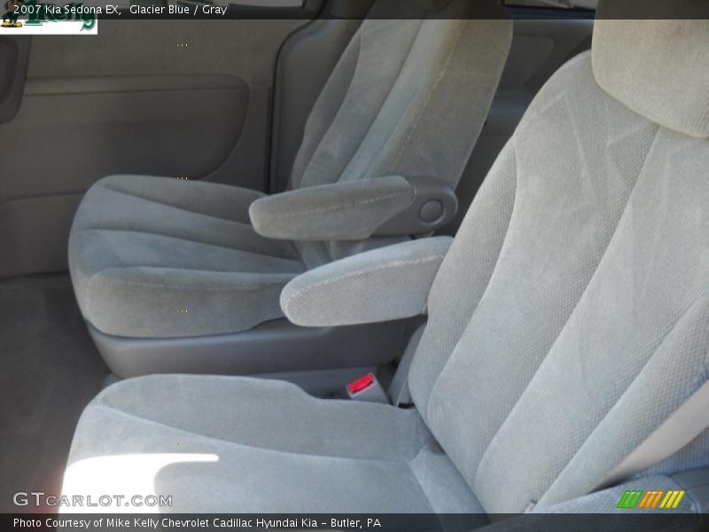 Glacier Blue / Gray 2007 Kia Sedona EX