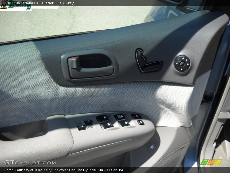 Glacier Blue / Gray 2007 Kia Sedona EX