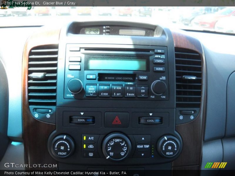 Glacier Blue / Gray 2007 Kia Sedona EX
