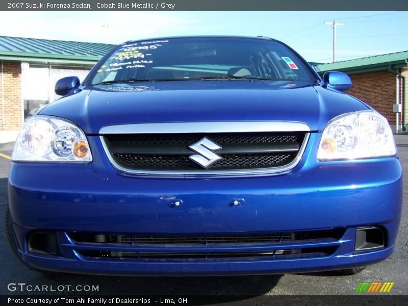 Cobalt Blue Metallic / Grey 2007 Suzuki Forenza Sedan