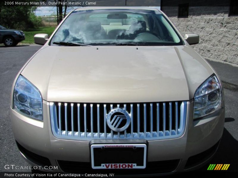 Dune Pearl Metallic / Camel 2006 Mercury Milan V6