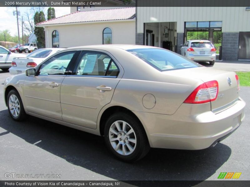 Dune Pearl Metallic / Camel 2006 Mercury Milan V6