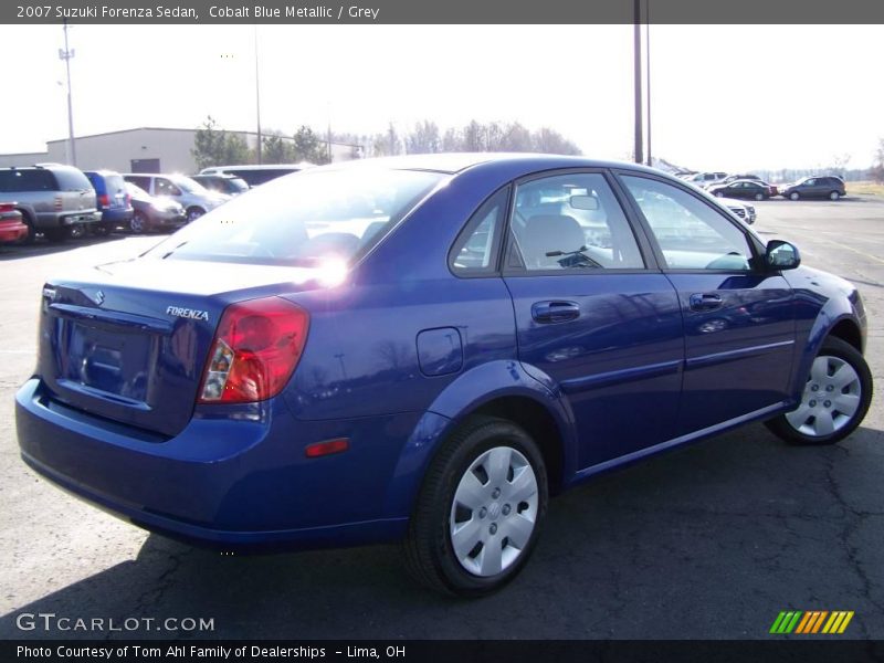 Cobalt Blue Metallic / Grey 2007 Suzuki Forenza Sedan