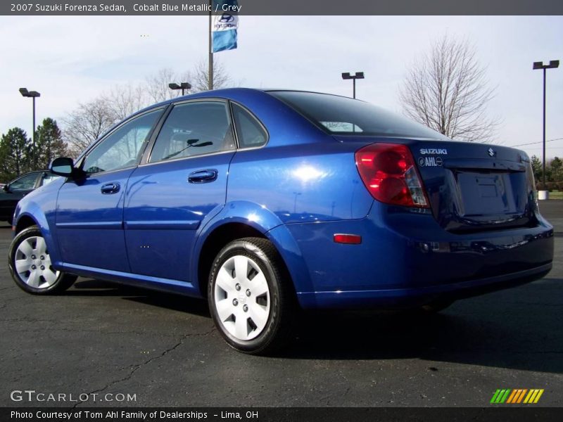 Cobalt Blue Metallic / Grey 2007 Suzuki Forenza Sedan