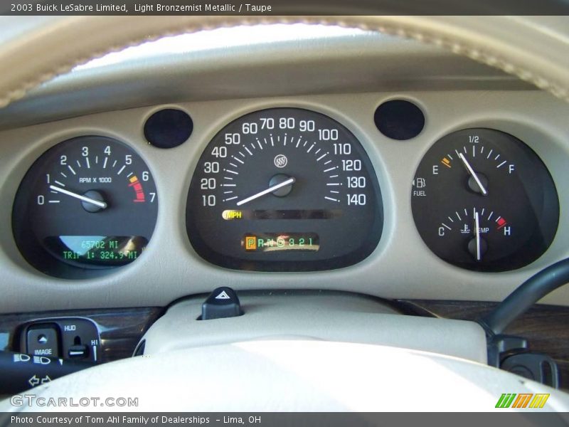 Light Bronzemist Metallic / Taupe 2003 Buick LeSabre Limited
