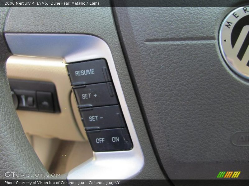 Dune Pearl Metallic / Camel 2006 Mercury Milan V6