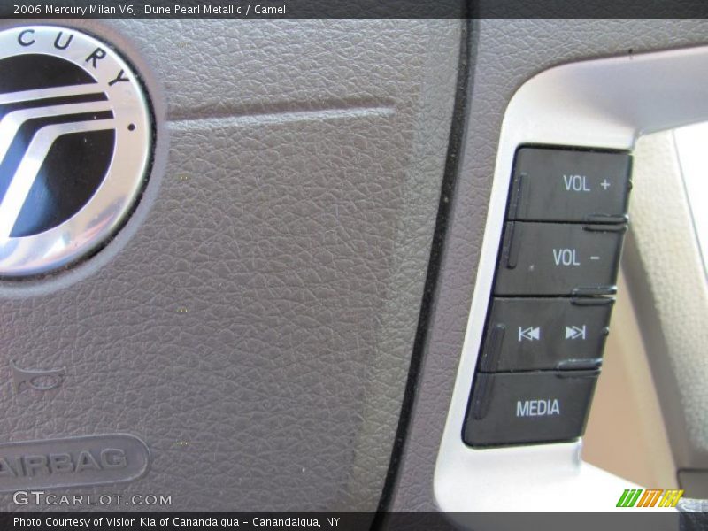 Dune Pearl Metallic / Camel 2006 Mercury Milan V6