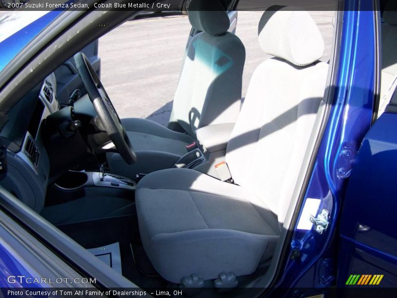 Cobalt Blue Metallic / Grey 2007 Suzuki Forenza Sedan