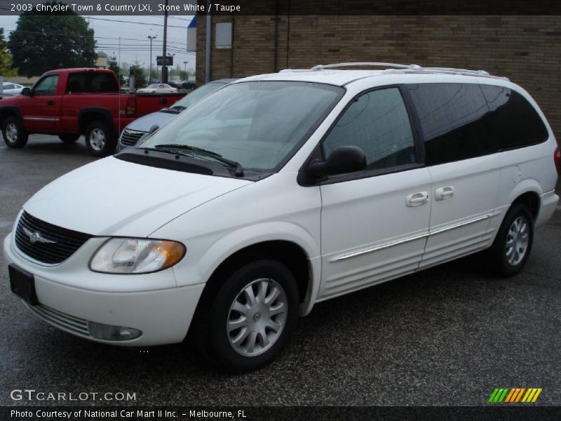 Stone White / Taupe 2003 Chrysler Town & Country LXi