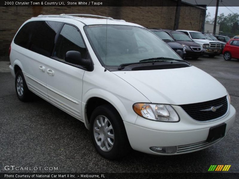 Stone White / Taupe 2003 Chrysler Town & Country LXi