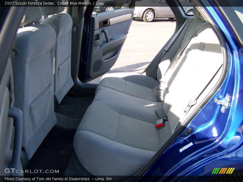 Cobalt Blue Metallic / Grey 2007 Suzuki Forenza Sedan