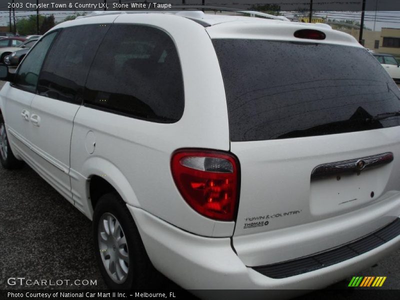 Stone White / Taupe 2003 Chrysler Town & Country LXi