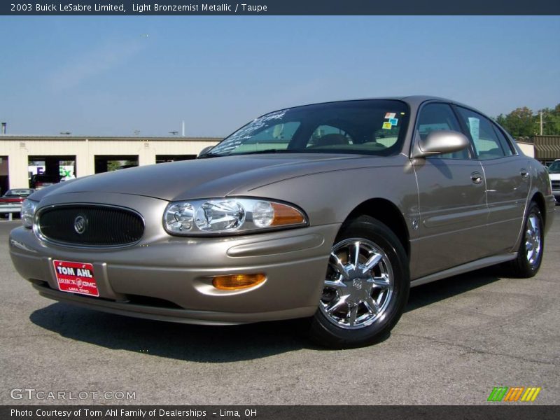 Light Bronzemist Metallic / Taupe 2003 Buick LeSabre Limited