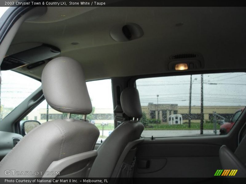 Stone White / Taupe 2003 Chrysler Town & Country LXi