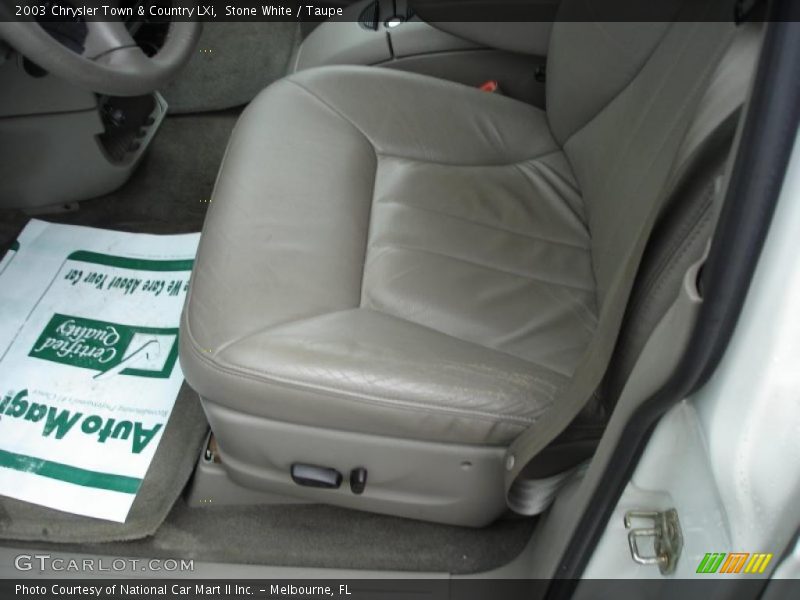 Stone White / Taupe 2003 Chrysler Town & Country LXi
