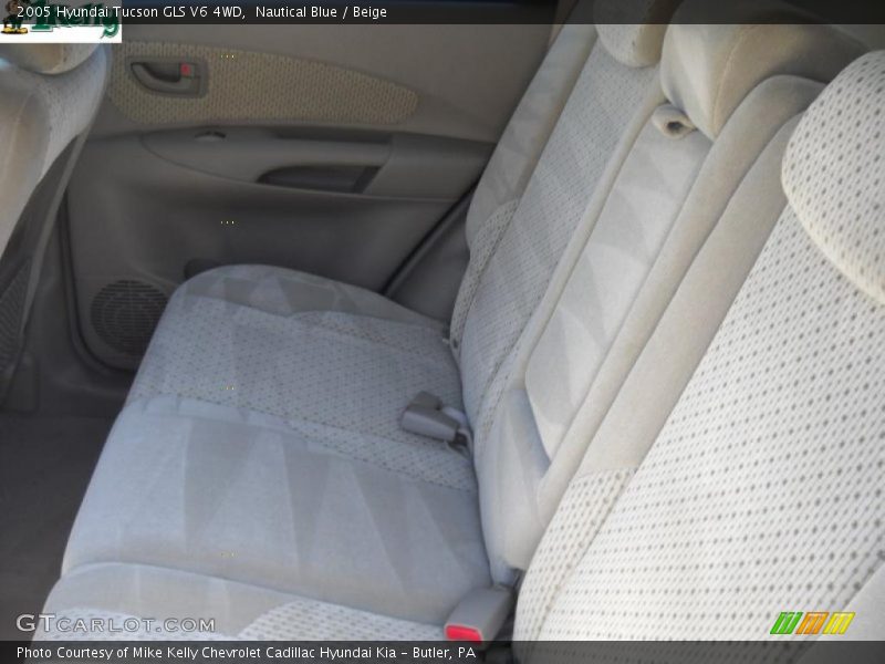 Nautical Blue / Beige 2005 Hyundai Tucson GLS V6 4WD