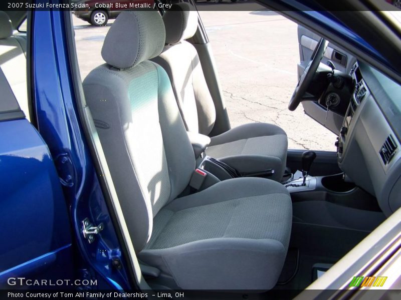 Cobalt Blue Metallic / Grey 2007 Suzuki Forenza Sedan