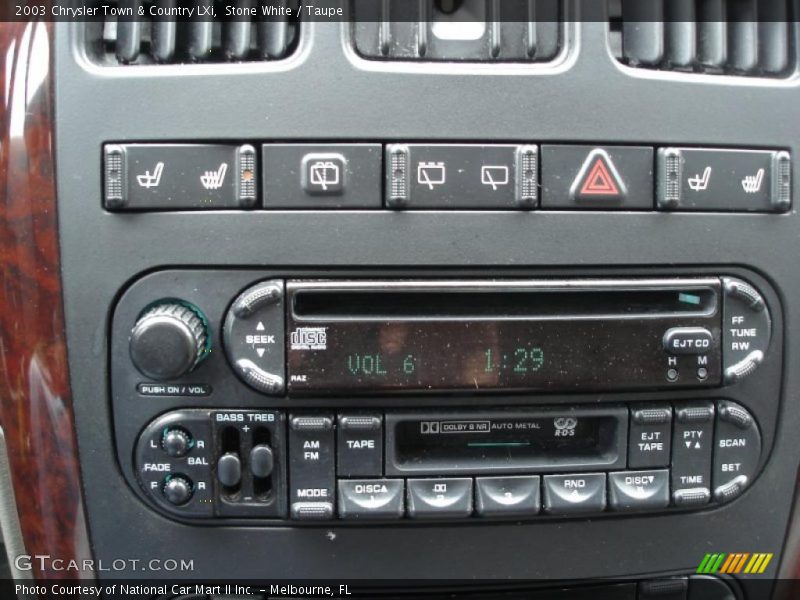 Stone White / Taupe 2003 Chrysler Town & Country LXi