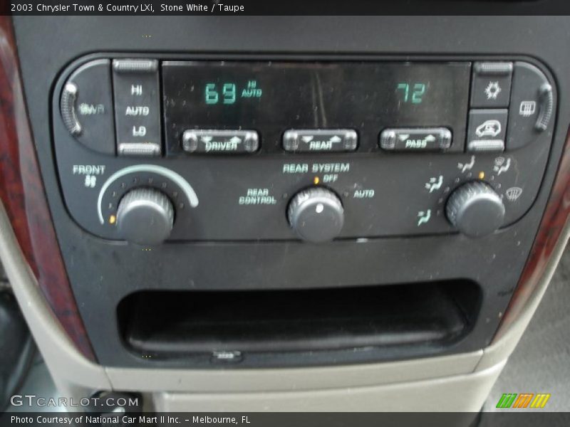 Stone White / Taupe 2003 Chrysler Town & Country LXi