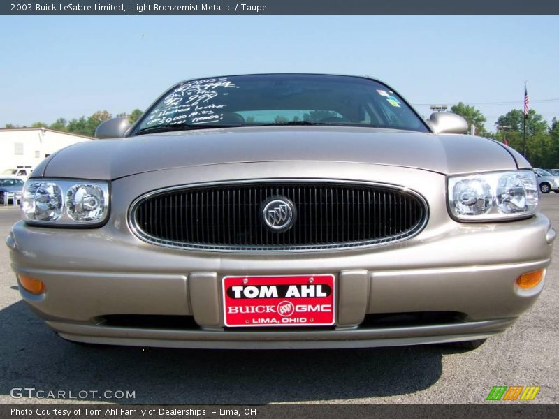Light Bronzemist Metallic / Taupe 2003 Buick LeSabre Limited