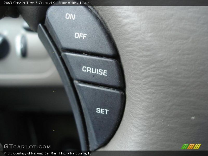 Stone White / Taupe 2003 Chrysler Town & Country LXi