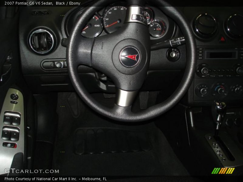 Black / Ebony 2007 Pontiac G6 V6 Sedan