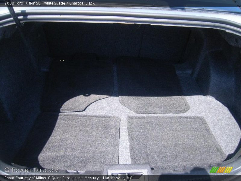 White Suede / Charcoal Black 2008 Ford Fusion SE