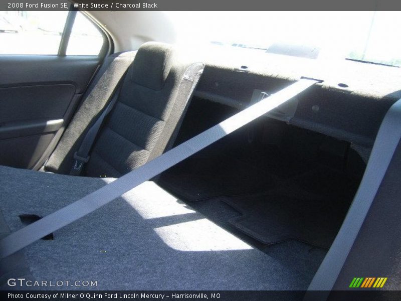 White Suede / Charcoal Black 2008 Ford Fusion SE