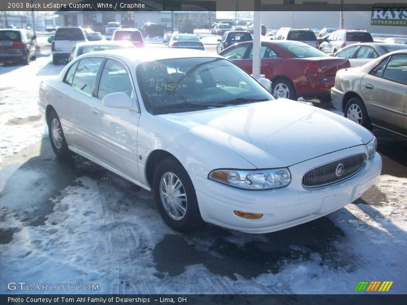 White / Graphite 2003 Buick LeSabre Custom