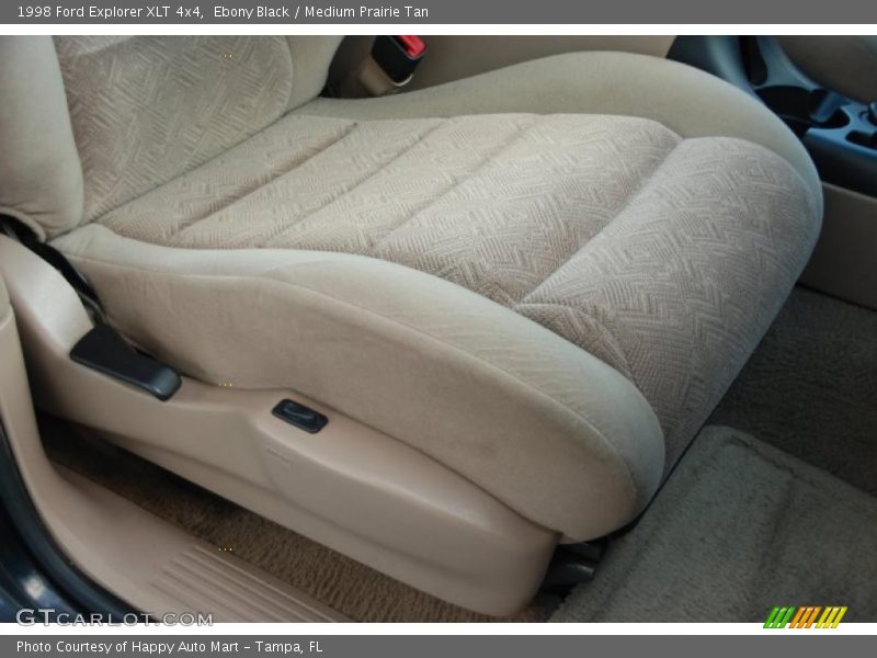 Ebony Black / Medium Prairie Tan 1998 Ford Explorer XLT 4x4