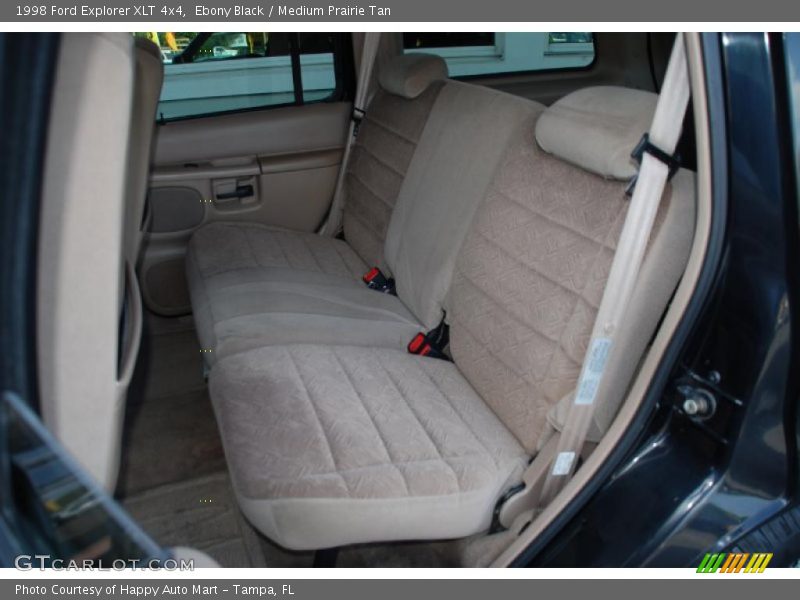 Ebony Black / Medium Prairie Tan 1998 Ford Explorer XLT 4x4
