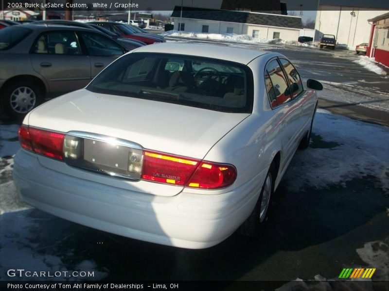 White / Graphite 2003 Buick LeSabre Custom