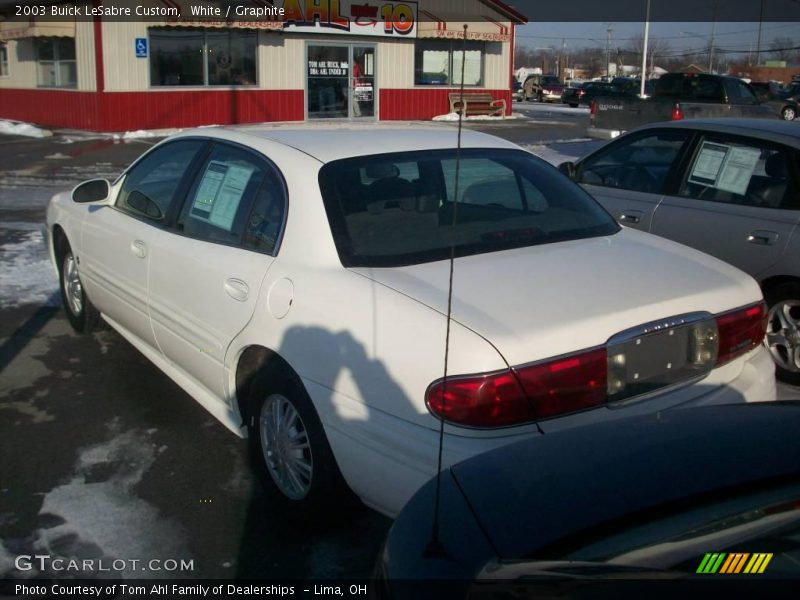 White / Graphite 2003 Buick LeSabre Custom
