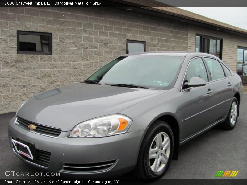 Dark Silver Metallic / Gray 2006 Chevrolet Impala LS
