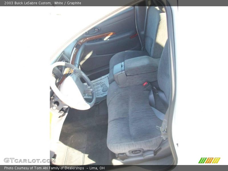 White / Graphite 2003 Buick LeSabre Custom