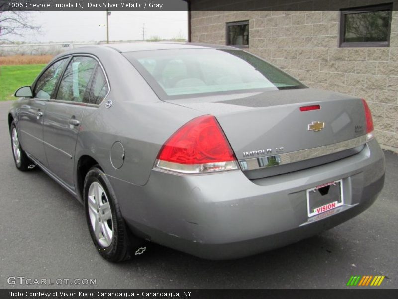 Dark Silver Metallic / Gray 2006 Chevrolet Impala LS