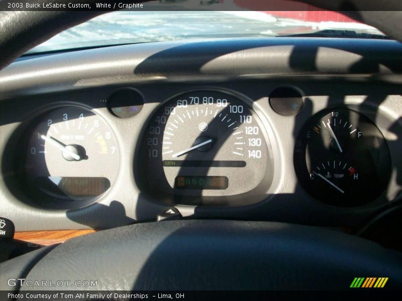 White / Graphite 2003 Buick LeSabre Custom