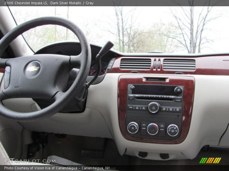 Dark Silver Metallic / Gray 2006 Chevrolet Impala LS