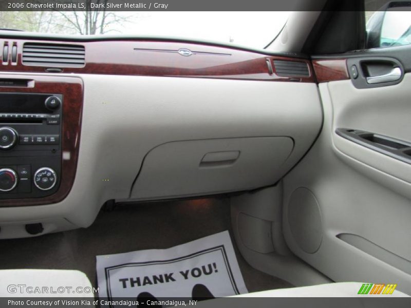 Dark Silver Metallic / Gray 2006 Chevrolet Impala LS