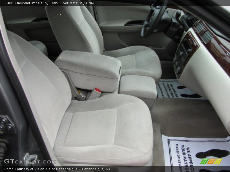Dark Silver Metallic / Gray 2006 Chevrolet Impala LS