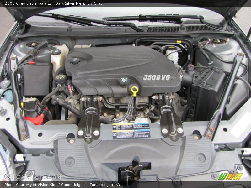 Dark Silver Metallic / Gray 2006 Chevrolet Impala LS