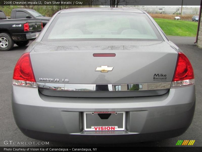 Dark Silver Metallic / Gray 2006 Chevrolet Impala LS