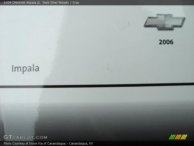 Dark Silver Metallic / Gray 2006 Chevrolet Impala LS