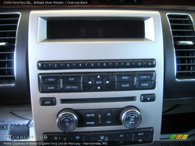 Brilliant Silver Metallic / Charcoal Black 2009 Ford Flex SEL